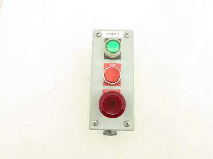 Rittal Electromate E3PBGM Industrial Control Panel Enclosure 3 Button
