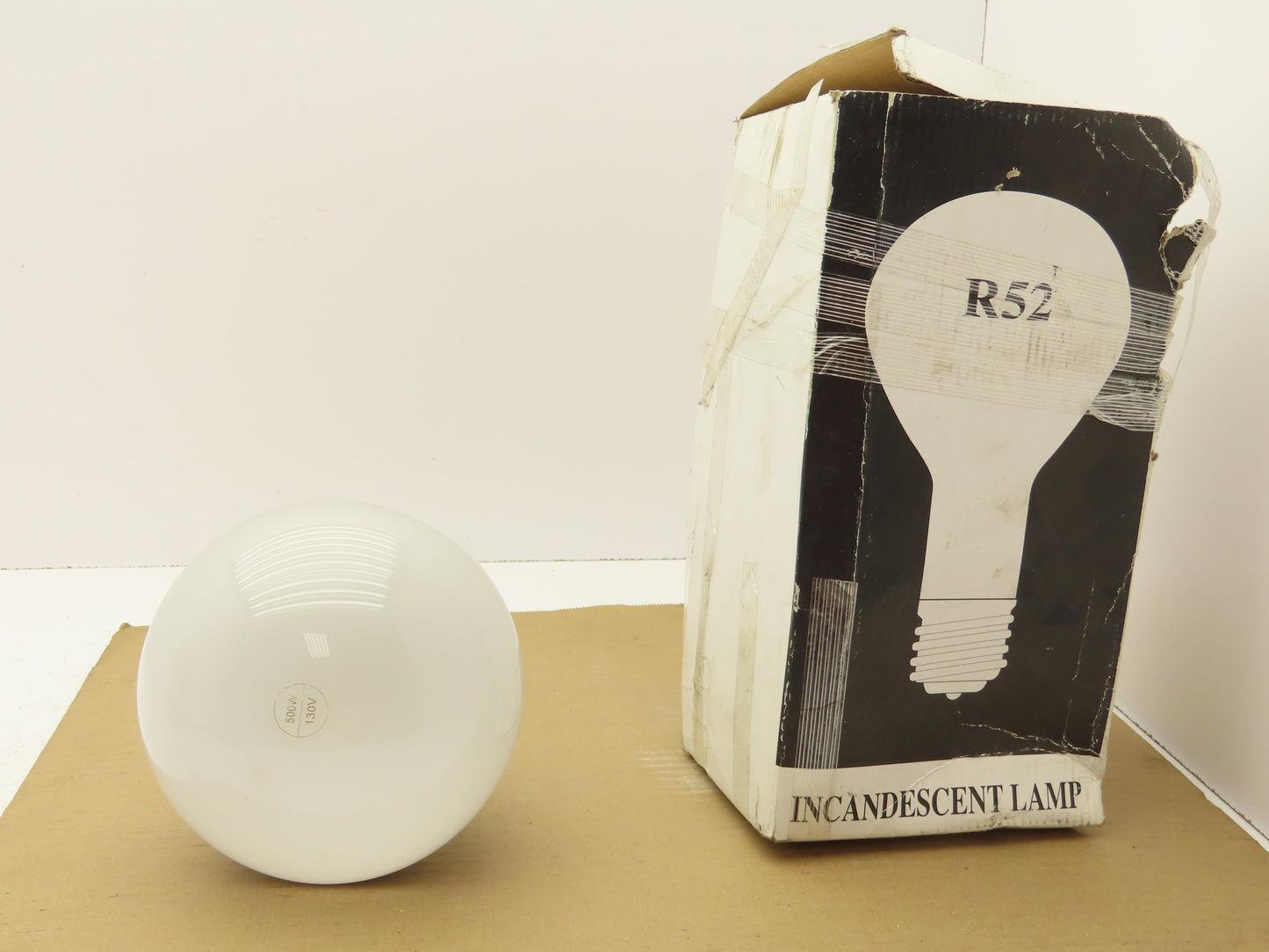 Candela 500R52/FL-130V Mogul Base Incandescent Lamp Frost 500W 130V