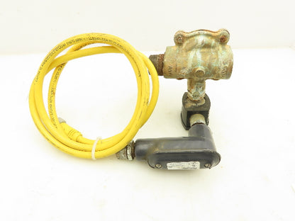 Asco Red Hat II EF8210G014 Brass Solenoid Valve 2-Way 1" NPT 120V Normally Open