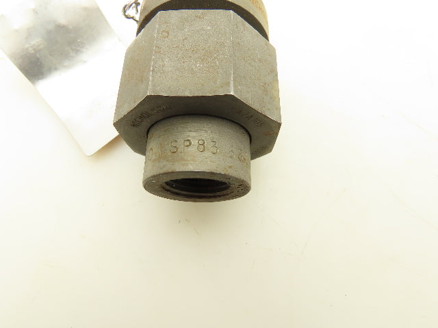 Nicholson Steam Trap SP83 6811 Drain Orifice Union 1/2" NPT 3000
