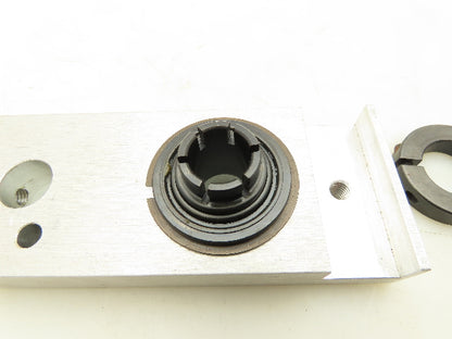 Sealmaster 2-012B Ball Insert Bearing 3/4" ID Aluminum Bracket Assembly