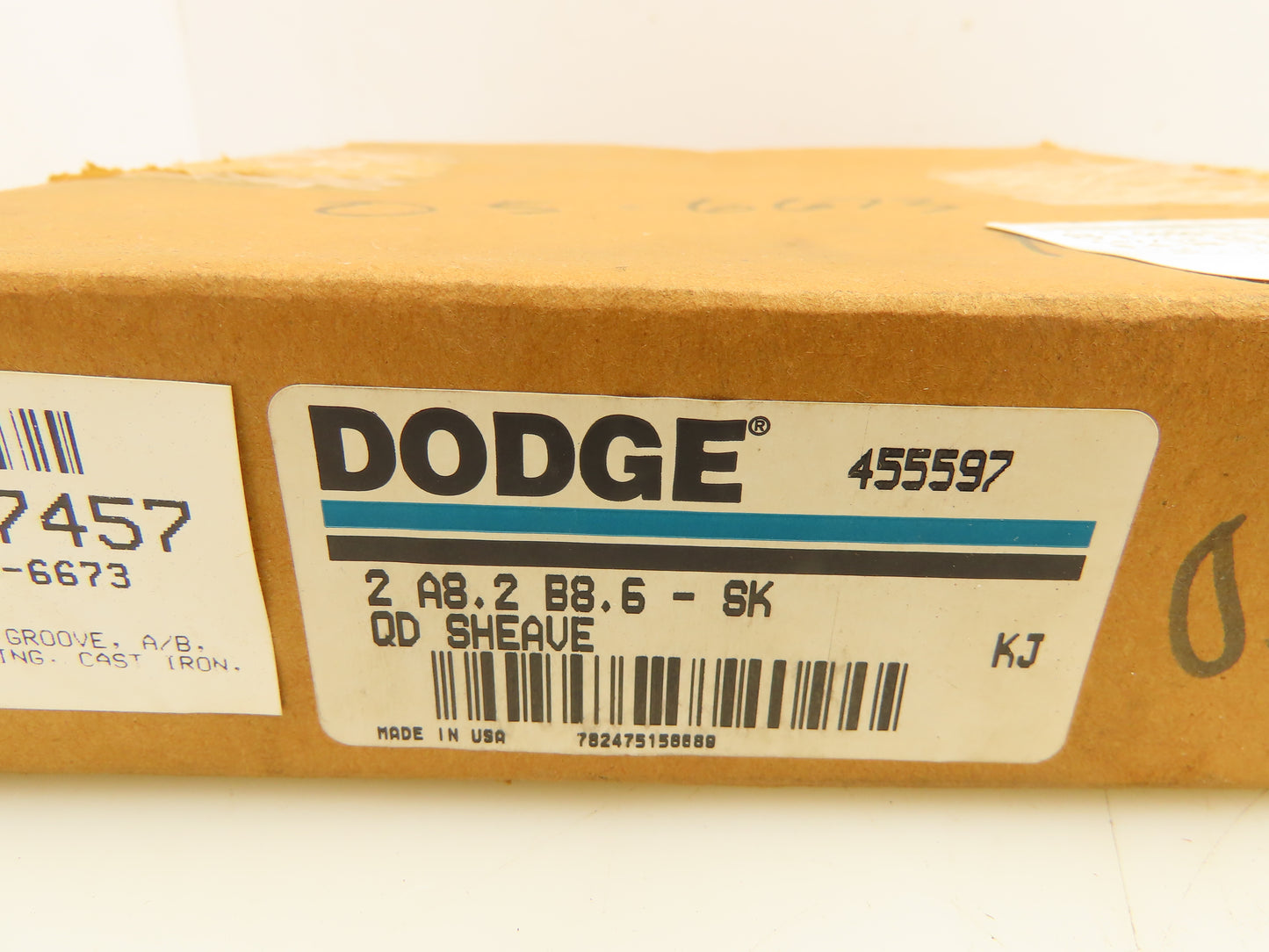 Dodge 2 A8.2 B8.6-8K 2 Groove Pulley 8.95" OD