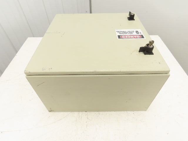 Rittal AE 1350 Electrical Enclosure 19-3/4 x 19-3/4 x 11"With Locks And Key