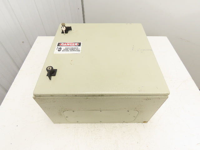 Rittal AE 1350 Electrical Enclosure 19-3/4 x 19-3/4 x 11"With Locks And Key