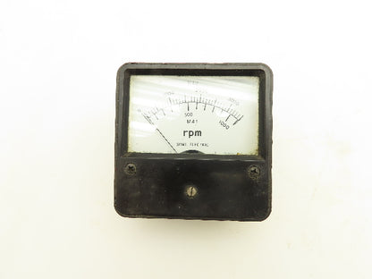Gomi Electric RNM-80 M41 Panel Meter Gauge 0-3000 RPM  Lot of 3