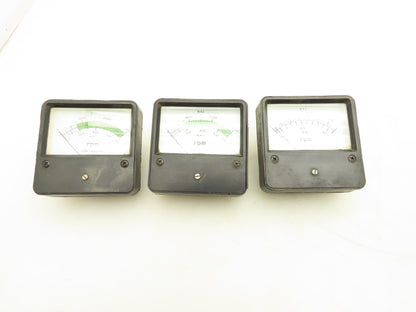 Gomi Electric RNM-80 M41 Panel Meter Gauge 0-3000 RPM  Lot of 3