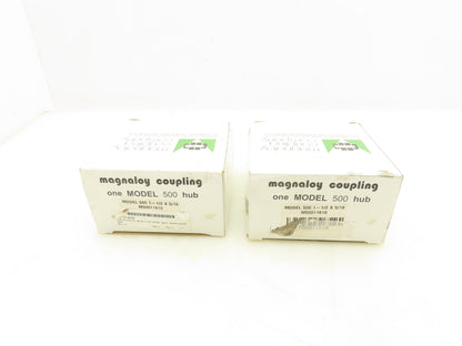 Magnaloy Coupling M50011610 Coupling Hub 1-1/2x5/16" Lot of 2
