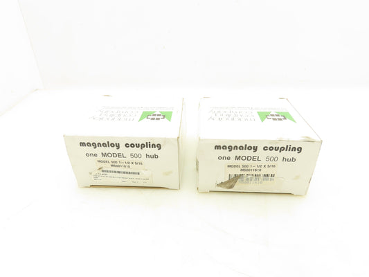 Magnaloy Coupling M50011610 Coupling Hub 1-1/2x5/16" Lot of 2