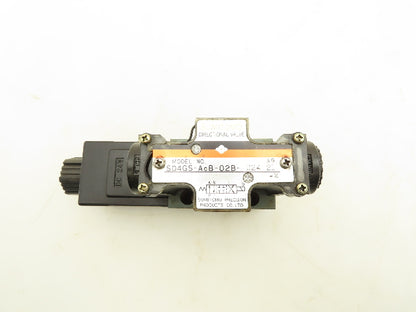 Sumitomo SD4GS-AcB-02B-D24-21 Hydraulic Directional Solenoid Valve 24V  Lot of 3