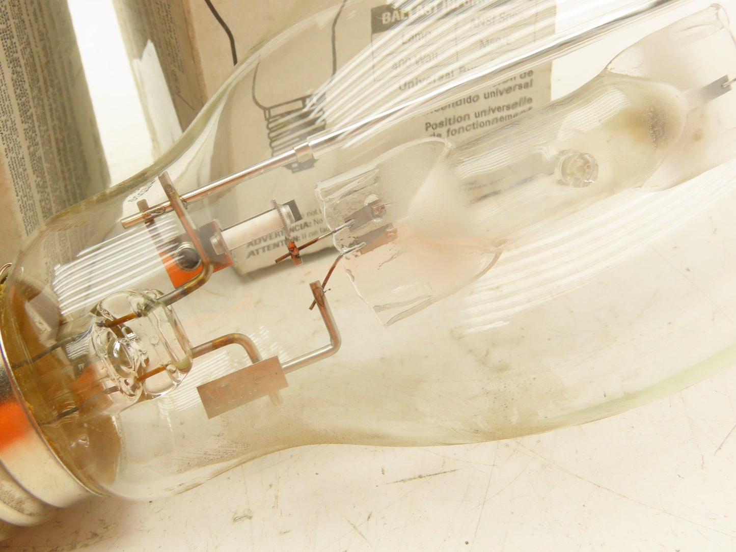 LumaPro 54EP76 Quartz Metal Halide HID Lamp Mogul Base ED28 400W Lot Of 3