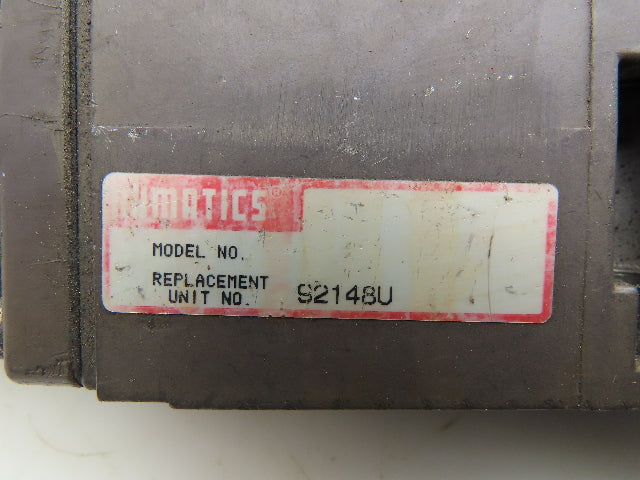 Numatics 92148U Pneumatic Sandwich Pressure Regulator