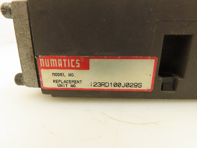 Numatics 123RD100J029S Pneumatic Sandwich Pressure Regulator