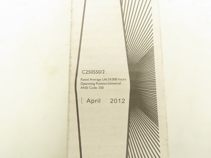 Philips C250S50/2 Ceramalux Instant Restrike High Pressure Sodium Lamp Lot Of 4