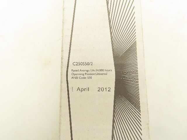 Philips C250S50/2 Ceramalux Instant Restrike High Pressure Sodium Lamp Lot Of 4