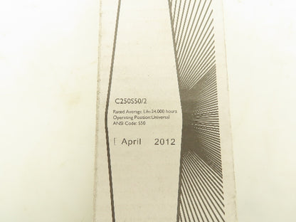 Philips C250S50/2 Ceramalux Instant Restrike High Pressure Sodium Lamp Lot Of 4