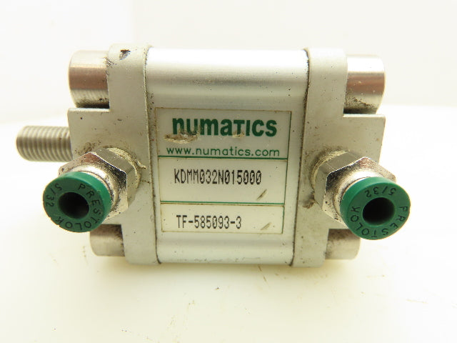 Numatics KDMM032N015000 Pneumatic Cylinder 32mm Bore 15mm Stroke  Lot of 2