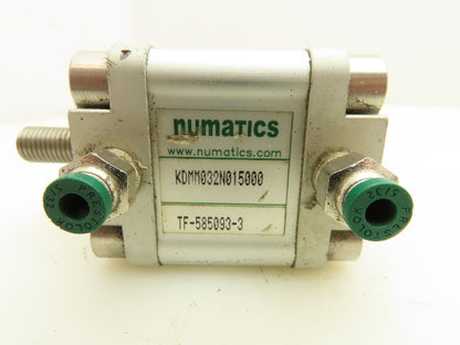 Numatics KDMM032N015000 Pneumatic Cylinder 32mm Bore 15mm Stroke  Lot of 2