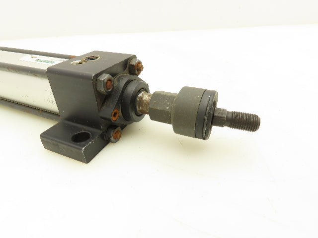 Numatics S2AK-05A1B-BAA2 Pneumatic Air Cylinder 1.5" Bore 5" Stroke Foot Mount