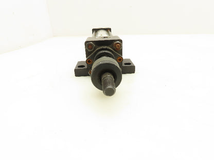 Numatics S2AK-05A1B-BAA2 Pneumatic Air Cylinder 1.5" Bore 5" Stroke Foot Mount