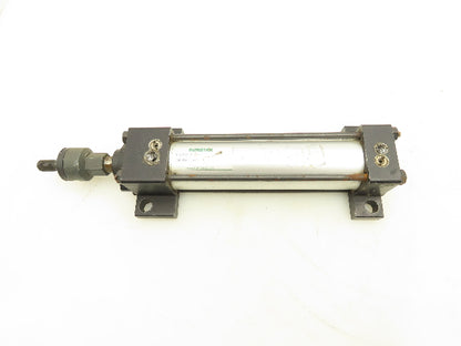 Numatics S2AK-05A1B-BAA2 Pneumatic Air Cylinder 1.5" Bore 5" Stroke Foot Mount
