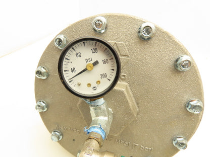 Graco G12C Fluid Diaphragm Regulator Head Assembly 4000 PSI