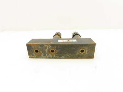 Nachi HHC-01R0-0464C Hydraulic Dual Cartridge Valve Flow Control Manifold