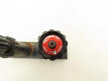 Nachi HHC-01R0-0464C Hydraulic Dual Cartridge Valve Flow Control Manifold