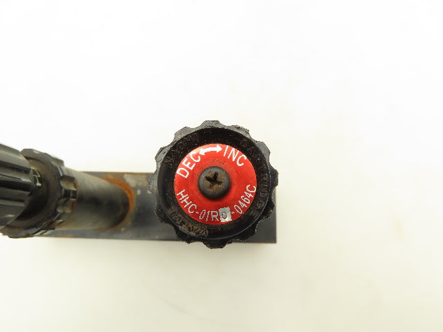 Nachi HHC-01R0-0464C Hydraulic Dual Cartridge Valve Flow Control Manifold