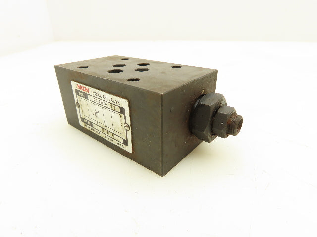 Nachi OY-G01-T-11 Modular Flow Control Valve  Lot of 2