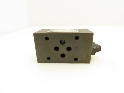 Nachi OY-G01-T-11 Modular Flow Control Valve  Lot of 2