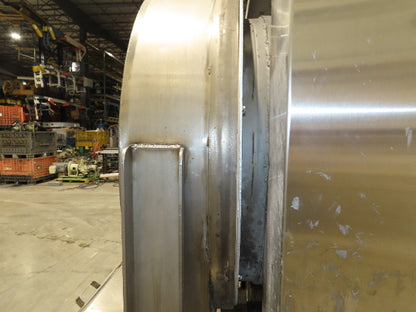 Stainless Steel Industrial Sifter 32" ID 5' Screen Marshmallow Tumbler 10' Auger