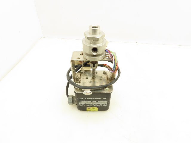 General Electric 71111 KVB Enertec CFDS Motorized Ball Valve 115VAC 150W 1/4"NPT
