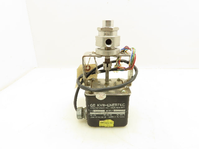 General Electric 71111 KVB Enertec CFDS Motorized Ball Valve 115VAC 150W 1/4"NPT