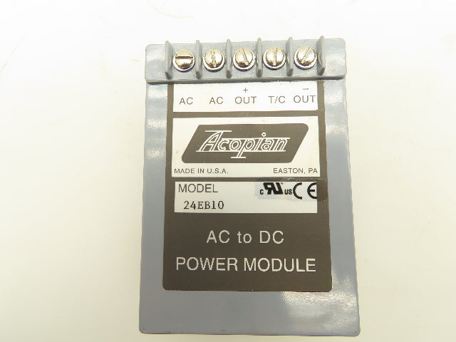 Acopian 24EB10 AC To DC Power Module 105-125V 24V Output 0.1A Lot Of 3