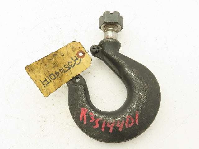 Crosby 319N JA 7 Ton Alloy Hoist Hook Swivel Shank Latch Type
