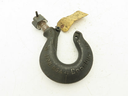 Crosby 319N JA 7 Ton Alloy Hoist Hook Swivel Shank Latch Type