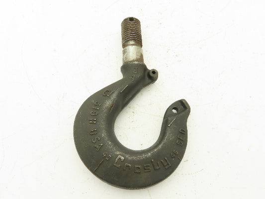 Crosby 319N JA 7 Ton Alloy Hoist Hook Swivel Shank Latch Type