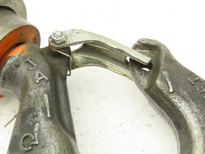 Crosby 319N JA 7 Ton Alloy Hoist Hook Threaded Swivel Shank w/Latch