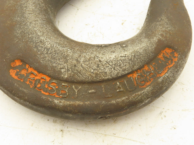 Crosby 7.5 Ton Hoist Hook Threaded Swivel Shank Non-Latching