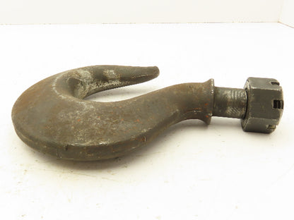 Crosby 7.5 Ton Hoist Hook Threaded Swivel Shank Non-Latching