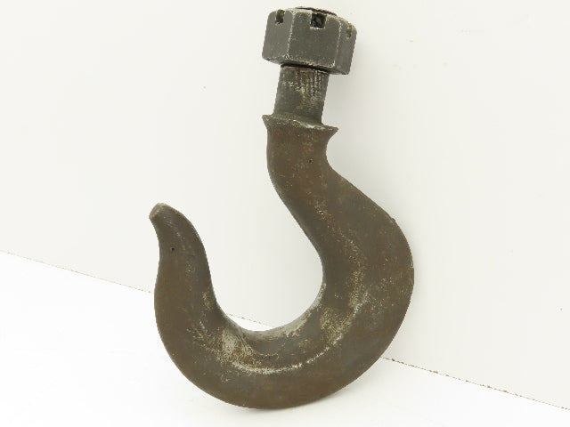 Crosby 7.5 Ton Hoist Hook Threaded Swivel Shank Non-Latching