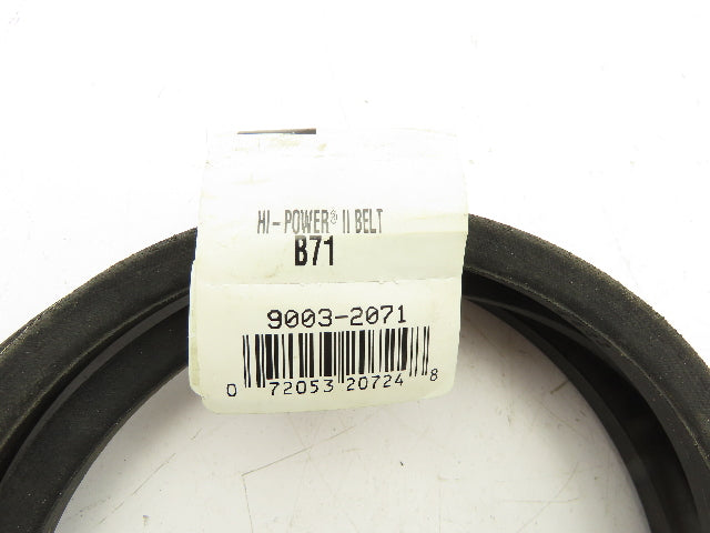 Timken/Gates B71 V-Belt B Type 21/32"x 13/32"x 74" Lot Of 4