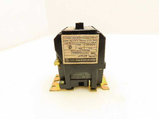 Westinghouse BF20F Industrial Control Relay 300VAC 10A 2 Pole 2NO 0NC