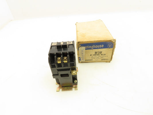 Westinghouse BF20F Industrial Control Relay 300VAC 10A 2 Pole 2NO 0NC