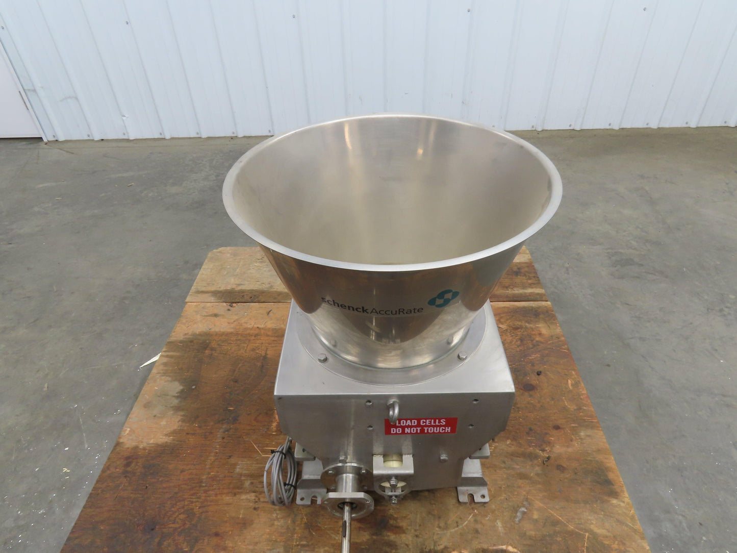 Schenck 1100100405-400A AccuRate Volumetric Dry Material Feeder Load Cell 1-1/2"