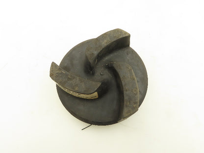 Weir B1052R55 Rubber Slurry Pump Lime Impeller For 1.5/1 B-AHR Slurry Pumps