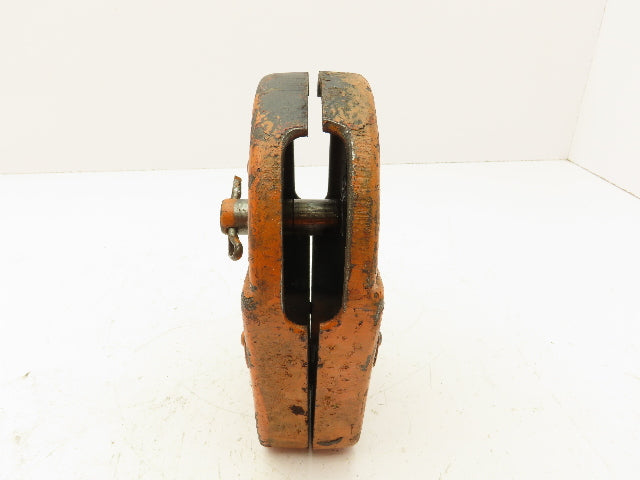 P&H 1 Ton Single Sheave Housing for Swivel Hook Snatch Block 2000 Lb Load