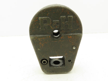 P&H 1/2 Ton Single Sheave Housing for Swivel Hook Snatch Block 1000 Lb Load
