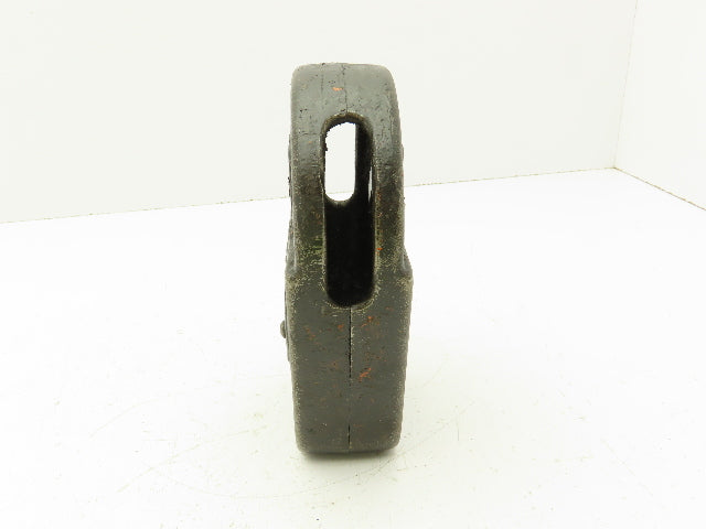 P&H 1/2 Ton Single Sheave Housing for Swivel Hook Snatch Block 1000 Lb Load