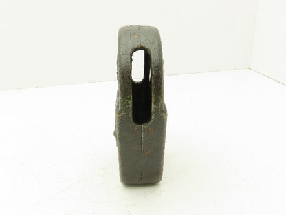 P&H 1/2 Ton Single Sheave Housing for Swivel Hook Snatch Block 1000 Lb Load